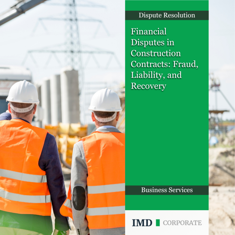 Financial Disputes in Construction Contracts: Fraud, Liability, and Recovery