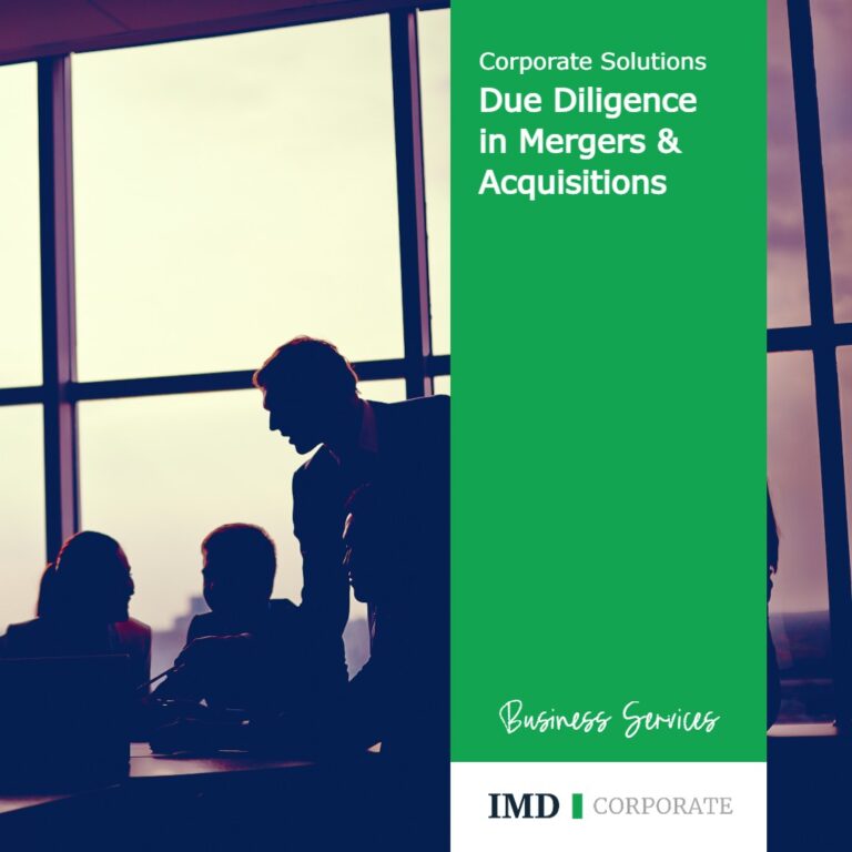 Due Diligence in Mergers & Acquisitions
